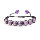 Natural Stone Fashion Animal bracelet  purple NHYL0133purplepicture1