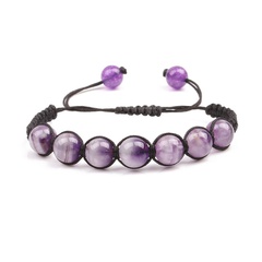 Natural Stone Fashion Animal bracelet  (purple) NHYL0133-purple