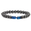 Natural Stone Fashion Geometric bracelet  blue NHYL0137bluepicture1