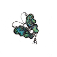 Alloy Fashion Flowers brooch  (butterfly) NHYL0158-butterfly