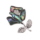 Alloy Fashion Flowers brooch  Rose NHYL0170Rosepicture1