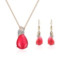 Alloy Korea  necklace  61172387 red NHXS177861172387redpicture1
