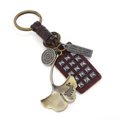 Leather Fashion  key chain  (Photo Color) NHPK2122-Photo-Color