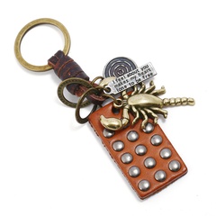 Leather Fashion  key chain  (Photo Color) NHPK2140-Photo-Color