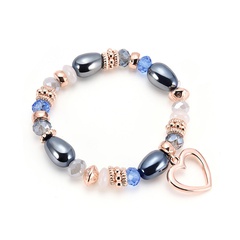 Imitated crystal&CZ Fashion Sweetheart bracelet  (66186042) NHXS2021-66186042