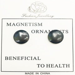 Titanium&Stainless Steel Fashion Geometric earring  (black) NHLP1175-black
