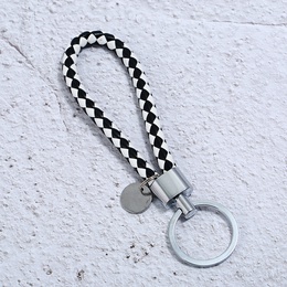 Alloy Fashion bolso cesta key chain  White Luo + Black NHPK2113WhiteLuoBlackpicture8
