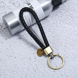 Alloy Fashion bolso cesta key chain  Bronze + black NHPK2114Bronzeblackpicture1