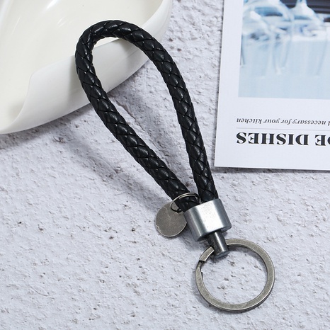 Alloy Fashion bolso cesta key chain  (Ancient alloy + black) NHPK2115-Ancient-alloy-black's discount tags