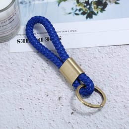 Alloy Fashion bolso cesta key chain  Bronze + pink rope NHPK2117Bronzepinkropepicture3