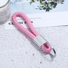Alloy Fashion bolso cesta key chain  Bronze + pink rope NHPK2117Bronzepinkropepicture6