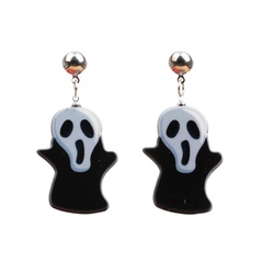 Acrylic Fashion Geometric earring  (ghost) NHYL0255-ghost