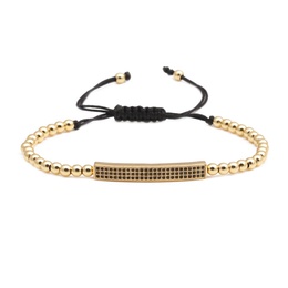 Copper Fashion bolso cesta bracelet  Alloy black zirconium  Fine Jewelry NHYL0605Alloy black zirconiumpicture1