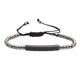Copper Fashion bolso cesta bracelet  Alloy black zirconium  Fine Jewelry NHYL0605Alloy black zirconiumpicture4
