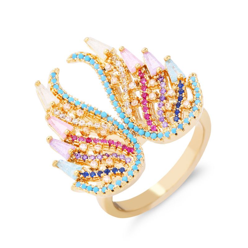 Copper Fashion Animal Ring  Alloy7  Fine Jewelry NHAS0449Alloy7