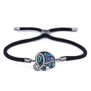 Copper Korea Geometric bracelet  Red rope alloy  Fine Jewelry NHAS0389Redropealloypicture5