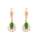 Copper Fashion Geometric earring  blue  Fine Jewelry NHAS0413bluepicture18