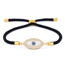 Copper Korea Geometric bracelet  Red rope alloy  Fine Jewelry NHAS0423Redropealloypicture13