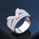 Copper Fashion Geometric Ring  Alloy7  Fine Jewelry NHAS0458Alloy7picture15