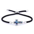 Copper Korea Cross bracelet  Red rope alloy  Fine Jewelry NHAS0390Redropealloypicture14