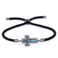 Copper Korea Cross bracelet  Red rope alloy  Fine Jewelry NHAS0390Redropealloypicture15