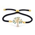 Copper Korea Geometric bracelet  Red rope alloy  Fine Jewelry NHAS0397Redropealloypicture20