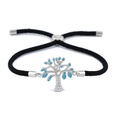 Copper Korea Geometric bracelet  Red rope alloy  Fine Jewelry NHAS0397Redropealloypicture22