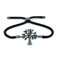 Copper Korea Geometric bracelet  Red rope alloy  Fine Jewelry NHAS0397Redropealloypicture23