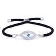 Copper Korea Geometric bracelet  Red rope alloy  Fine Jewelry NHAS0423Redropealloypicture25