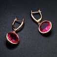 Imitated crystalCZ Fashion Geometric earring  red  Fashion Jewelry NHAS0432redpicture9