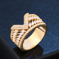 Copper Fashion Geometric Ring  Alloy7  Fine Jewelry NHAS0458Alloy7picture23