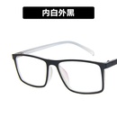 Plastic Vintage  glasses  Transparent light black tea  Fashion Jewelry NHKD0616Transparentlightblackteapicture5