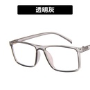 Plastic Vintage  glasses  Transparent light black tea  Fashion Jewelry NHKD0616Transparentlightblackteapicture8