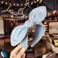 Cloth Simple Bows Hair accessories  Light cowboy  Fashion Jewelry NHSM0081Lightcowboypicture9