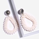Alloy Korea bolso cesta earring  white  Fashion Jewelry NHAS0463whitepicture1