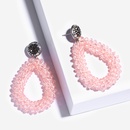 Alloy Korea bolso cesta earring  white  Fashion Jewelry NHAS0463whitepicture5