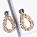 Alloy Korea bolso cesta earring  white  Fashion Jewelry NHAS0463whitepicture10