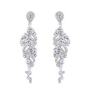 Imitated crystalCZ Simple Flowers earring  Alloy  Fashion Jewelry NHAS0487Alloypicture12