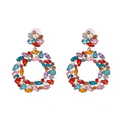 Alloy Fashion Geometric earring  (white)  Fashion Jewelry NHJJ5549-white