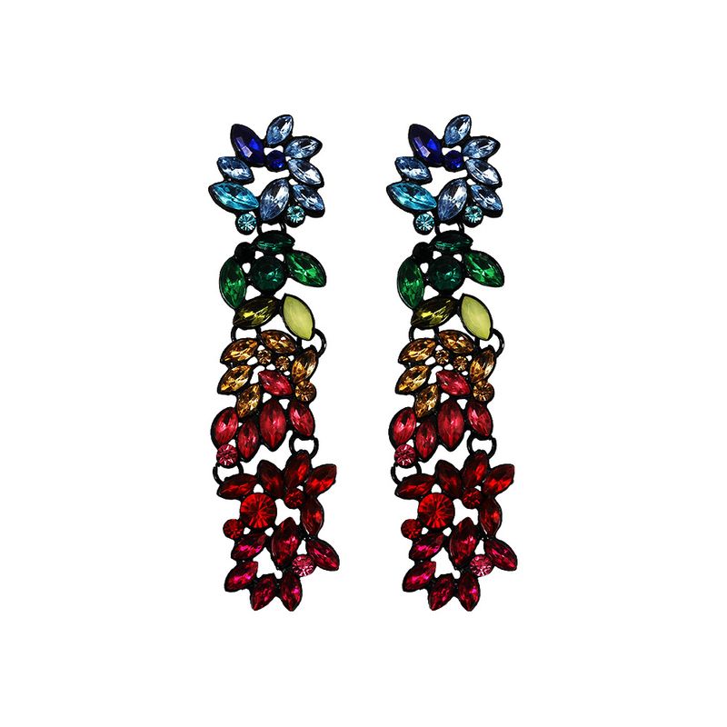 Alloy Fashion Flowers earring  color  Fashion Jewelry NHJQ11262color