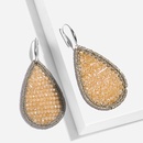 Alloy Fashion bolso cesta earring  yellow  Fashion Jewelry NHAS0520yellowpicture7