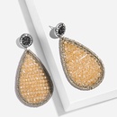 Alloy Fashion Geometric earring  yellow  Fashion Jewelry NHAS0559yellowpicture22
