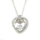 Alloy Fashion Sweetheart necklace  white  Fashion Jewelry NHAS0560whitepicture1