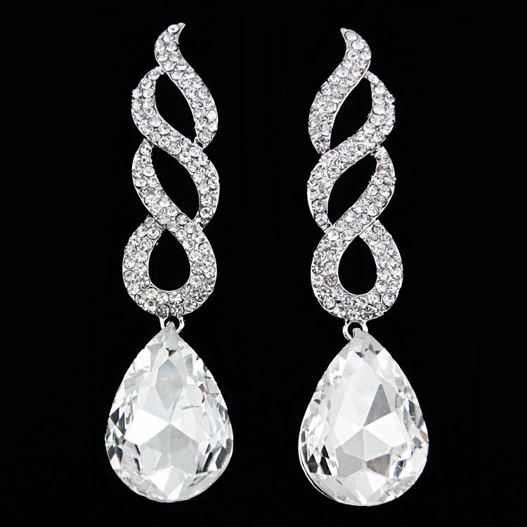 Alloy Fashion Geometric earring  white  Fashion Jewelry NHAS0611white