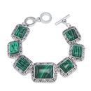 Alloy Vintage Geometric bracelet  green  Fashion Jewelry NHAS0618greenpicture1