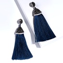 Cloth Bohemia Tassel earring  red  Fashion Jewelry NHAS0621redpicture16