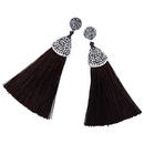 Cloth Bohemia Tassel earring  red  Fashion Jewelry NHAS0621redpicture17
