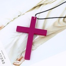 Alloy Vintage Cross necklace  red  Fashion Jewelry NHAS0625redpicture9