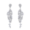 Imitated crystalCZ Simple Flowers earring  Alloy  Fashion Jewelry NHAS0487Alloypicture16
