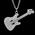 Alloy Fashion Geometric necklace  Big guitar alloy  Fashion Jewelry NHAS0556Bigguitaralloypicture6